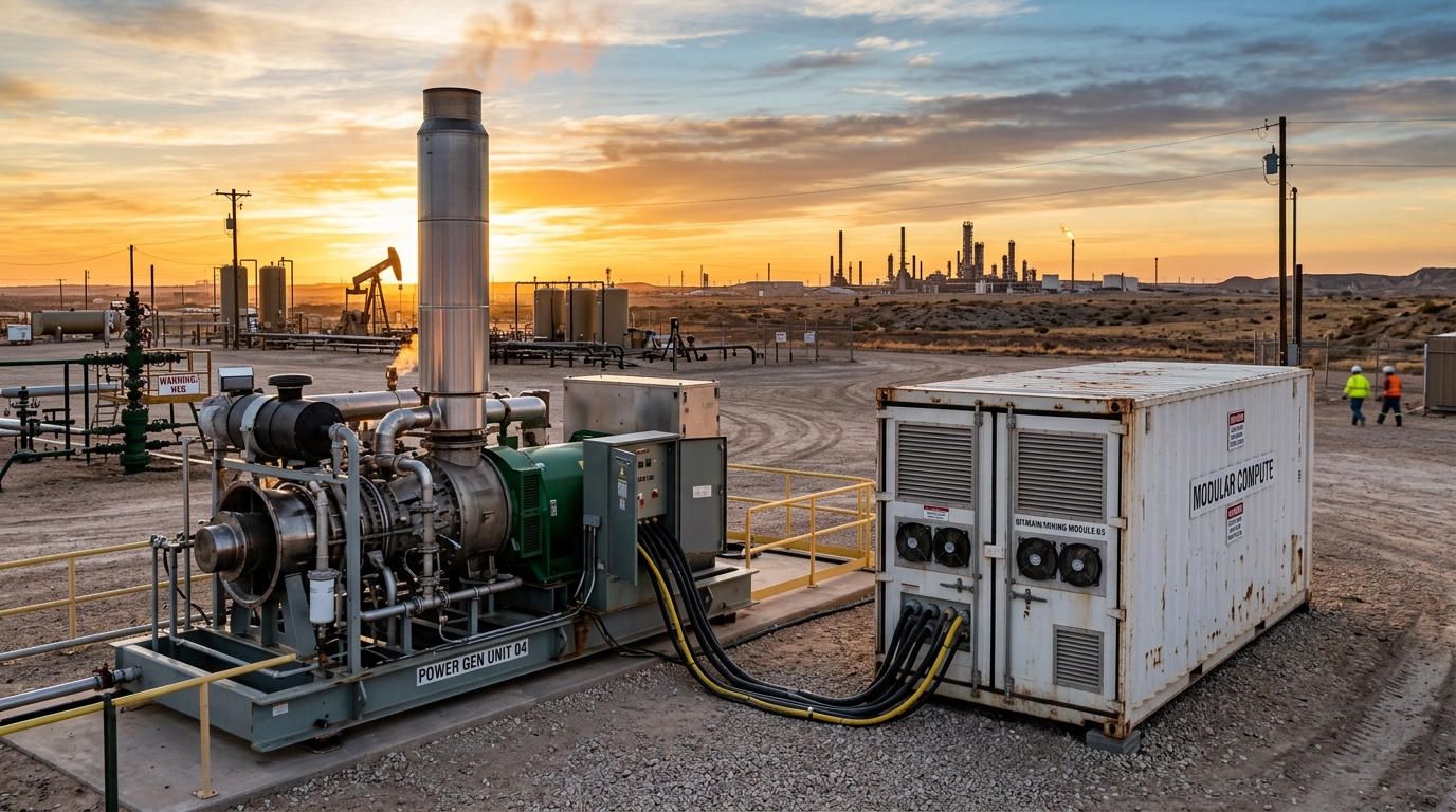 Monetización de Gas Residual con Minería Digital
