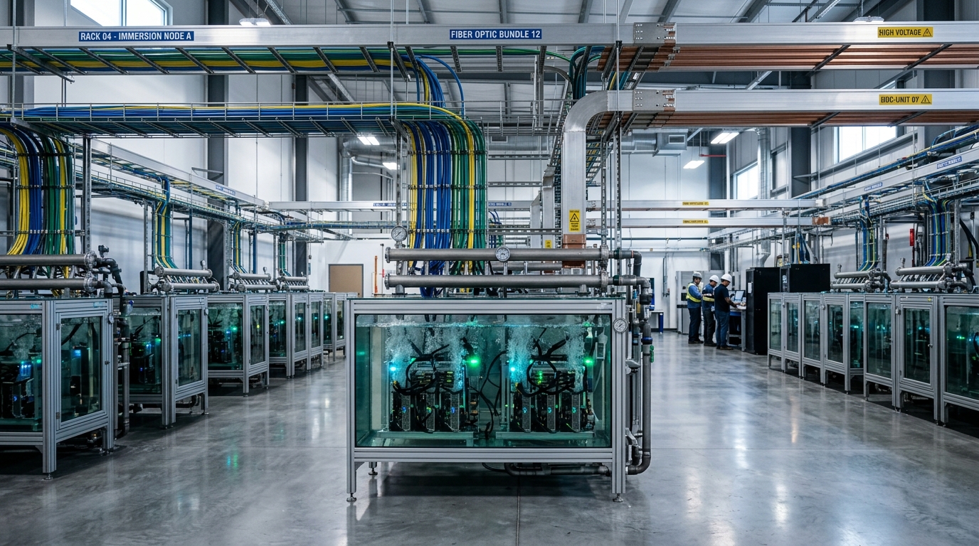 Refrigeración por Inmersión Líquida para Minería